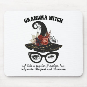 Magical Grandma Witch - Awesome Halloween Witchy G Mouse Mat