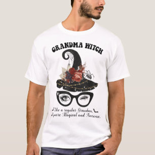 Magical Grandma Witch  Awesome Halloween Witchy  T-Shirt