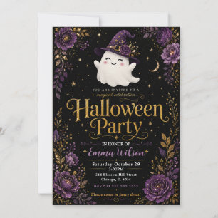 Magical Halloween Celebration Invitation