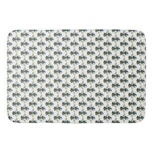 Magical Halloween Dragon Design Bath Mat