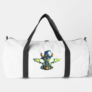 Magical Halloween Dragon Design Duffle Bag
