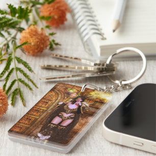 Magical Hallows Key Ring