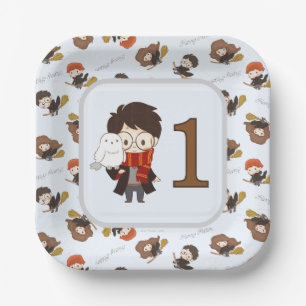 Magical HARRY POTTER™ and Hogwarts Birthday Paper Plate