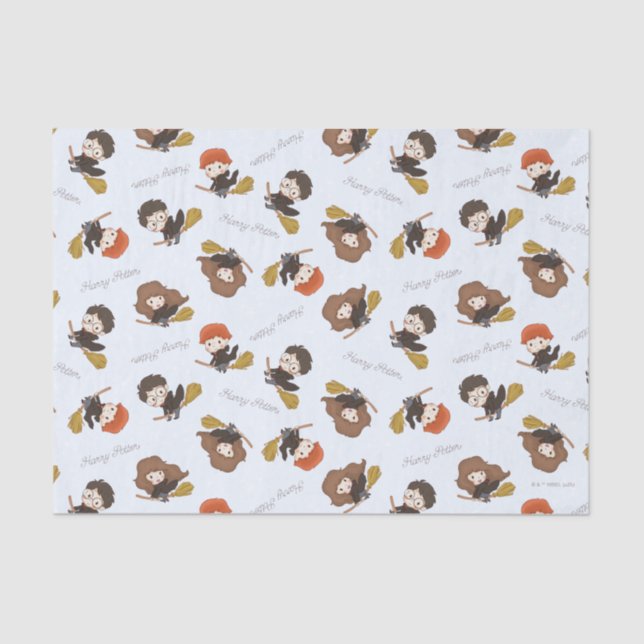 Magical HARRY POTTER™ and Hogwarts Birthday Tissue Paper (Front)