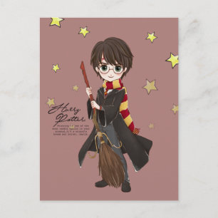 Magical HARRY POTTER™ Watercolor Invitation Postcard