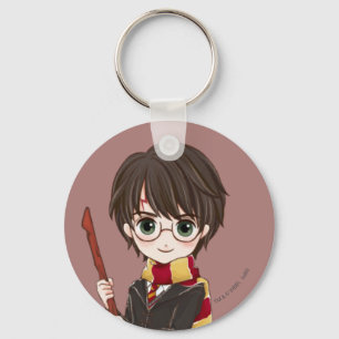 Magical HARRY POTTER™ Watercolor Key Ring