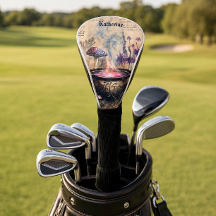 Magical Herbal Cauldron Botanical Name Golf Head Cover
