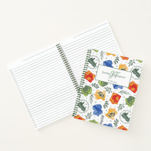 Magical Herbology HOGWARTS™ Houses Pattern Notebook