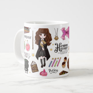 Magical Hermione Granger Watercolor Large Coffee Mug