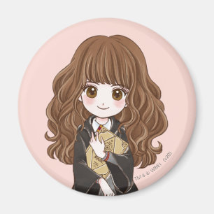 Magical Hermione Granger Watercolor Magnet