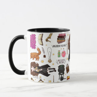 Magical Hermione Granger Watercolor Mug