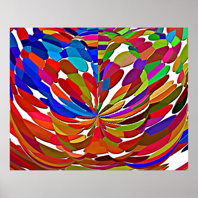 Magical High Energy Lotus Flower Pattern V1 Poster (Front)