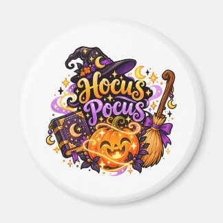 Magical Hocus Pocus Witchy Halloween Magnet