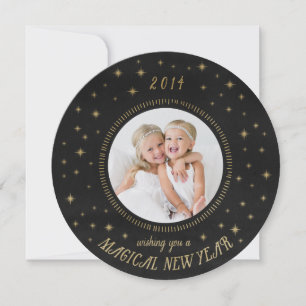 Magical   Holiday Photo Card