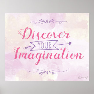Magical Imagination Poster (Pink)