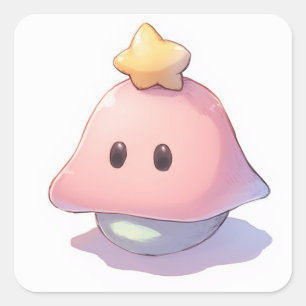 Magical Inspired Design Square Sticker