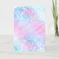 Magical Iridescent Glitter Sparkles Pink Design