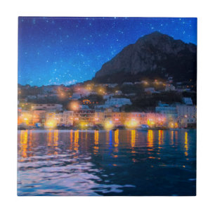 Magical Italian Isle of Capri Tile