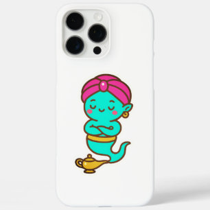 Magical Kawaii Djinn – Neon Spirit iPhone 16 Pro Max Case