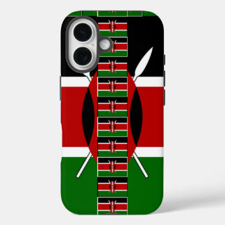 🇰🇪 Magical Kenya: Frame of Unity and Pride iPhone 16 Case