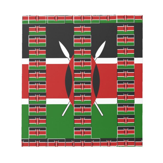 🇰🇪 Magical Kenya: Frame of Unity and Pride Notepad (Front)