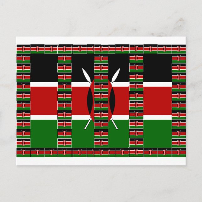 🇰🇪 Magical Kenya: Frame of Unity and Pride Postcard (Front)