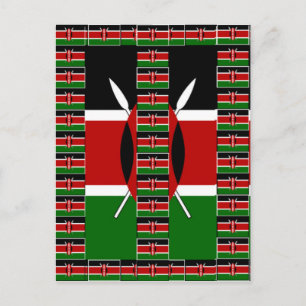 🇰🇪 Magical Kenya: Frame of Unity and Pride  Postcard