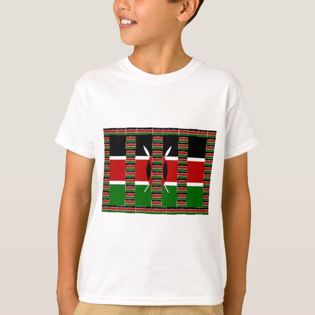 🇰🇪 Magical Kenya: Frame of Unity and Pride T-Shirt (Front)