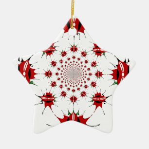 Magical Kenya: Kaleidoscope Culture identity 🇰🇪  Ceramic Tree Decoration