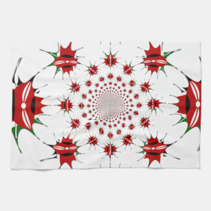 Magical Kenya: Kaleidoscope Culture identity 🇰🇪  Tea Towel