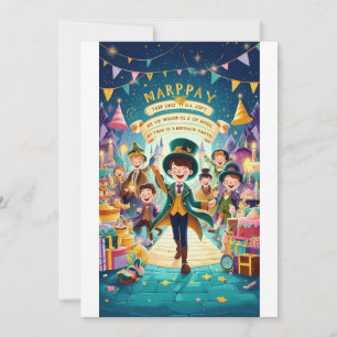 Magical Kingdom Birthday Celebration" Invitation