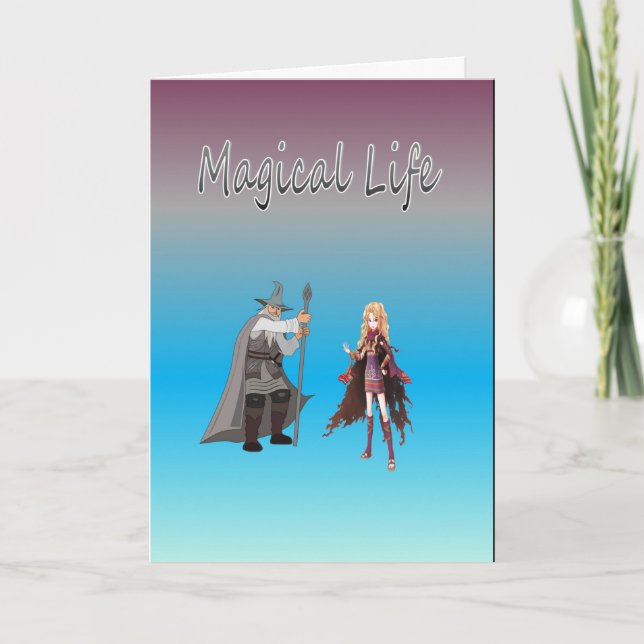 Magical Life Card (Front)
