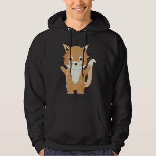 Magical little fox a cute animal hoodie