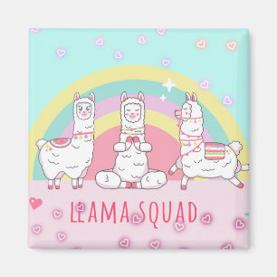 Magical Llamas Magnet