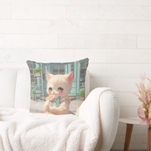 Magical Lollipop: Bao Bao Baby Cat Sweet Shop Cushion