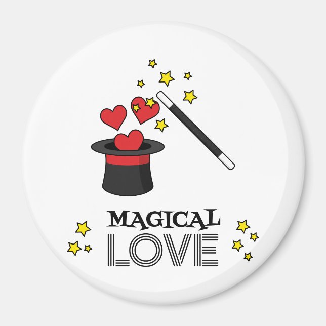 Magical Love - Black Magnet (Front)