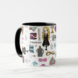 Magical Luna Lovegood Watercolor Mug