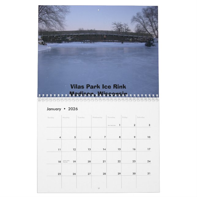 Magical Madison Moments Calendar (Jan 2026)