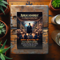 Magical Magician Birthday Party
