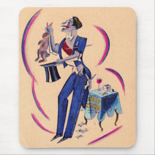 magical magician mouse mat