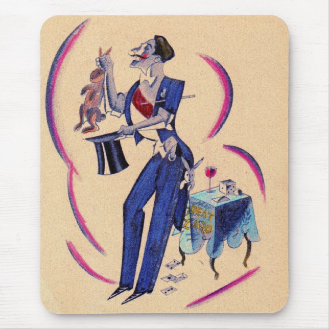 magical magician mouse mat (Front)