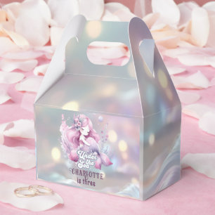 Magical Mermaid Children's Birthday Party Favour Box