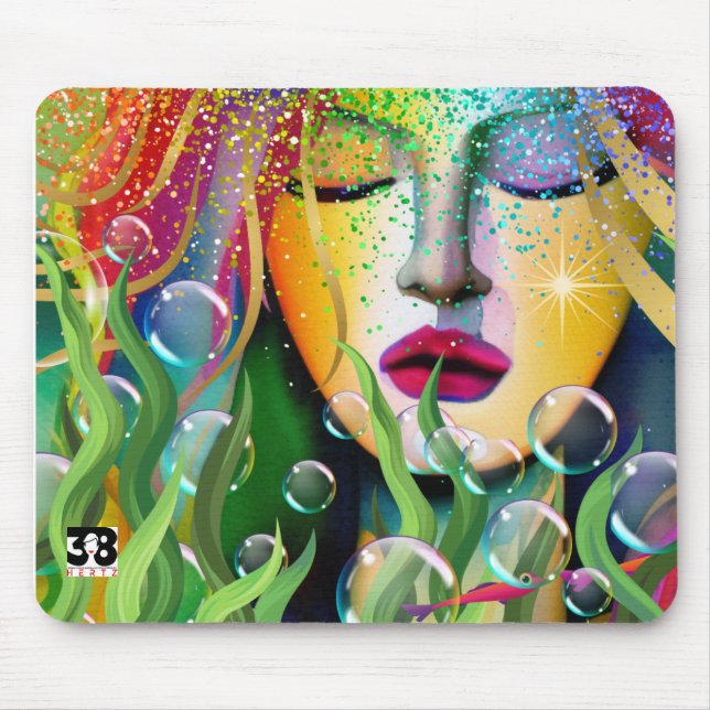 Magical Mermaid Mouse Mat (Front)