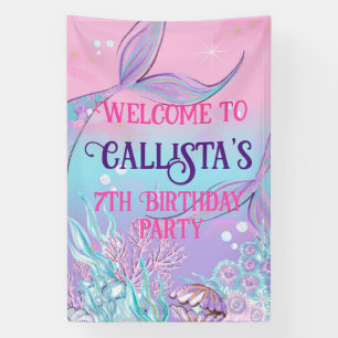 Magical Mermaid Tail Banner – Under the Sea
