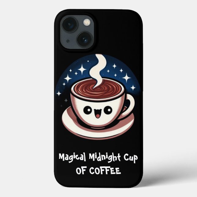 Magical Midnight Cup Of Coffee  Case-Mate iPhone Case (Back)