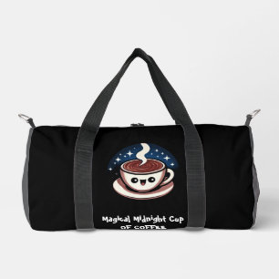 Magical Midnight Cup Of Coffee  Duffle Bag