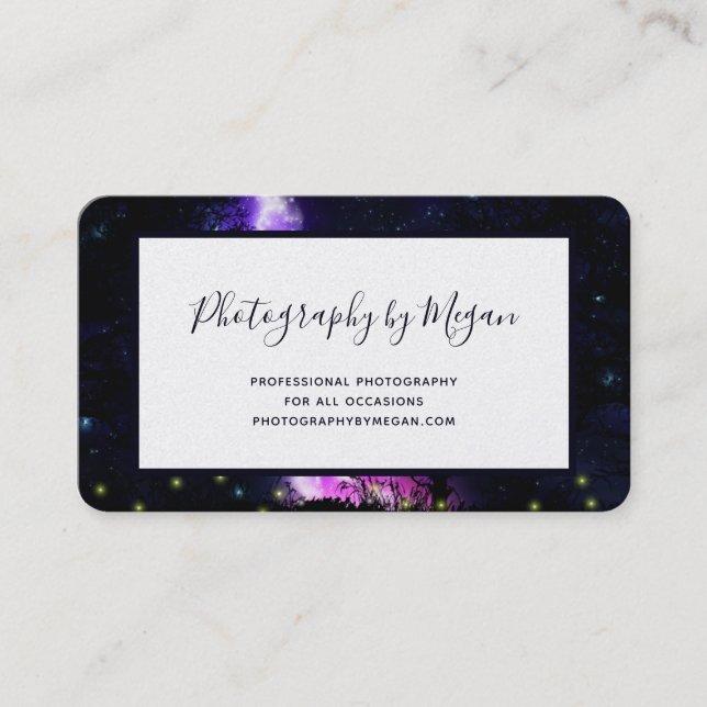 Magical Milky Way Business Card (Front)