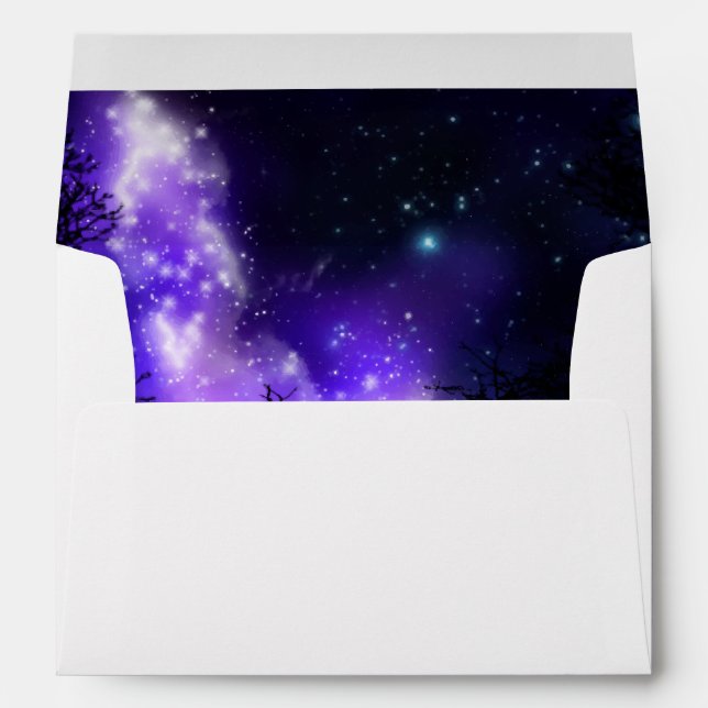 Magical Milky Way Envelope (Back (Bottom))