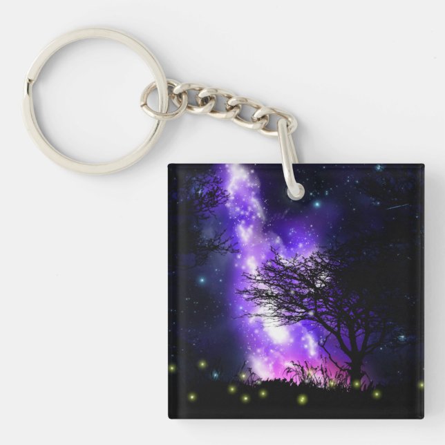 Magical Milky Way Key Ring (Front)