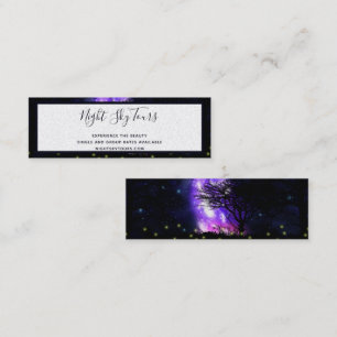 Magical Milky Way Mini Business Card